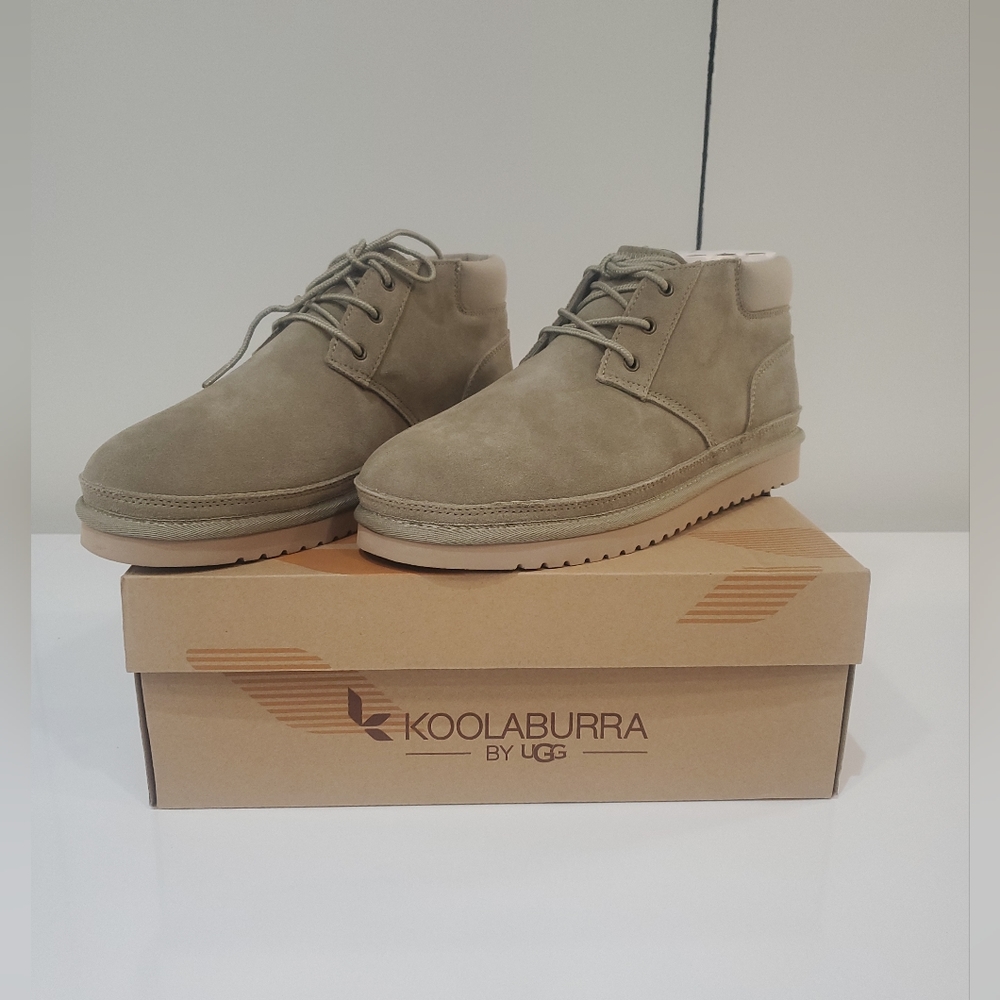 Koolaburra by UGG Women's Advay Chukka Boot, dune color Lace Up Size 11 Booties